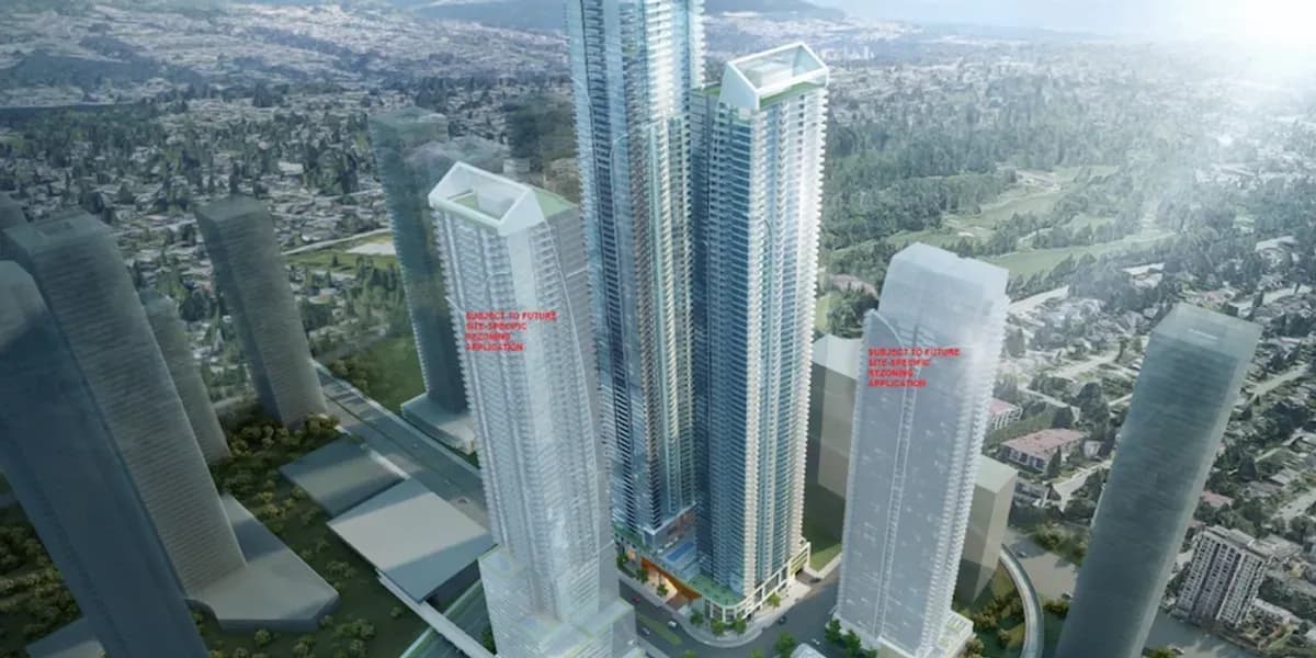 Pinnacle Lougheed 双塔增高至 77 层和 87 层