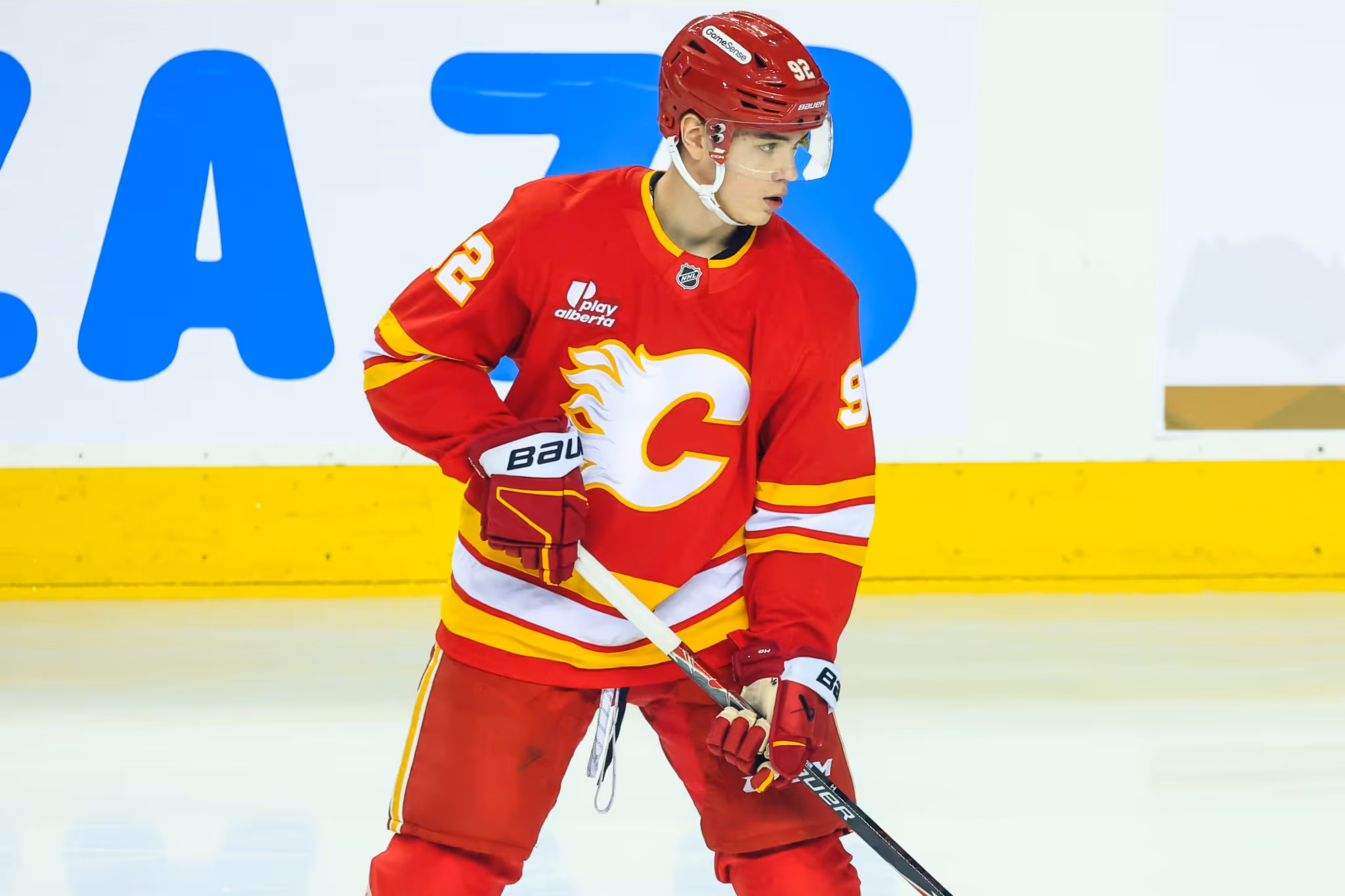 加拿大冰球新星格里丁瞄准卡尔加里火焰队最佳射手