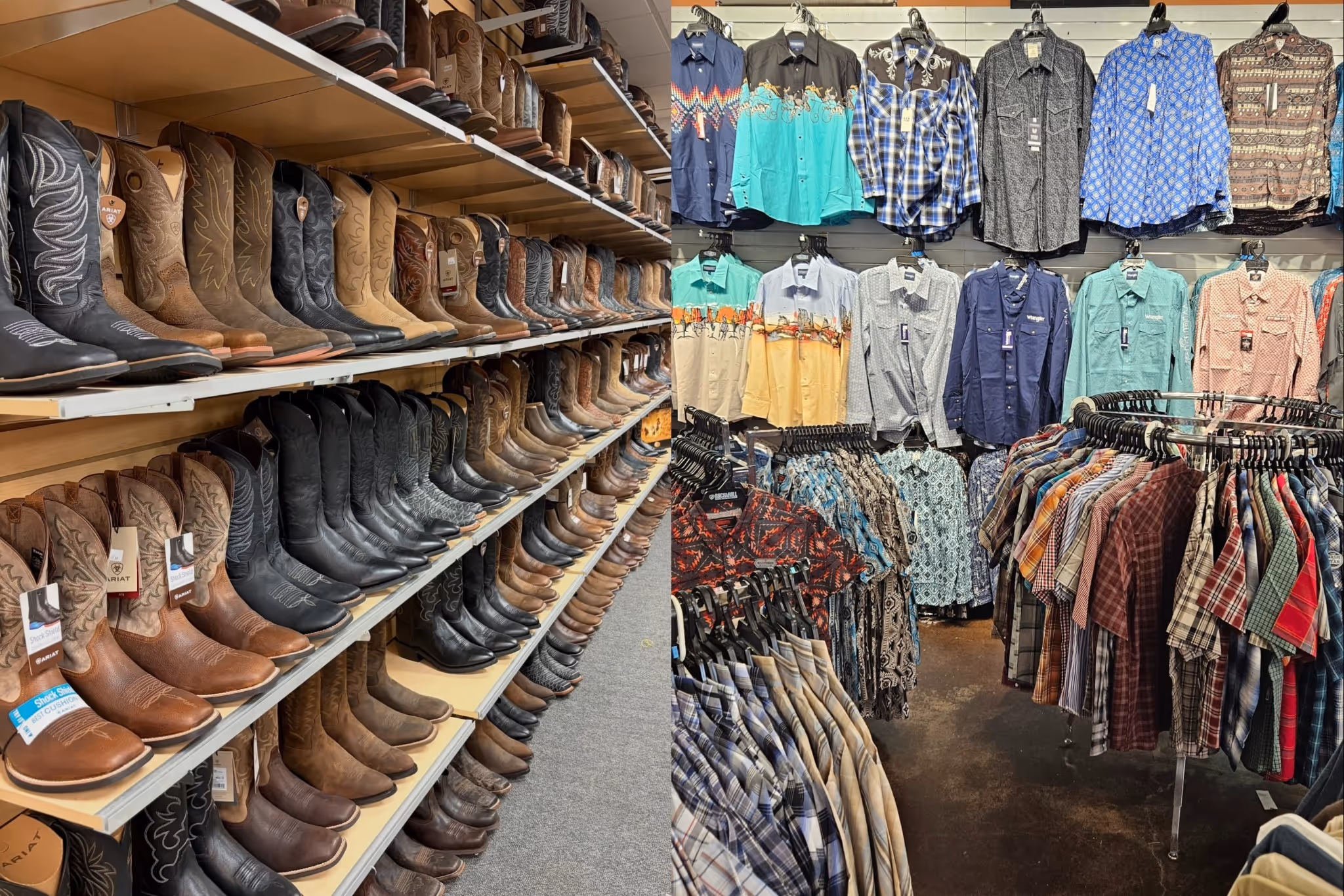 加拿大卡尔加里附近新开西部服装店