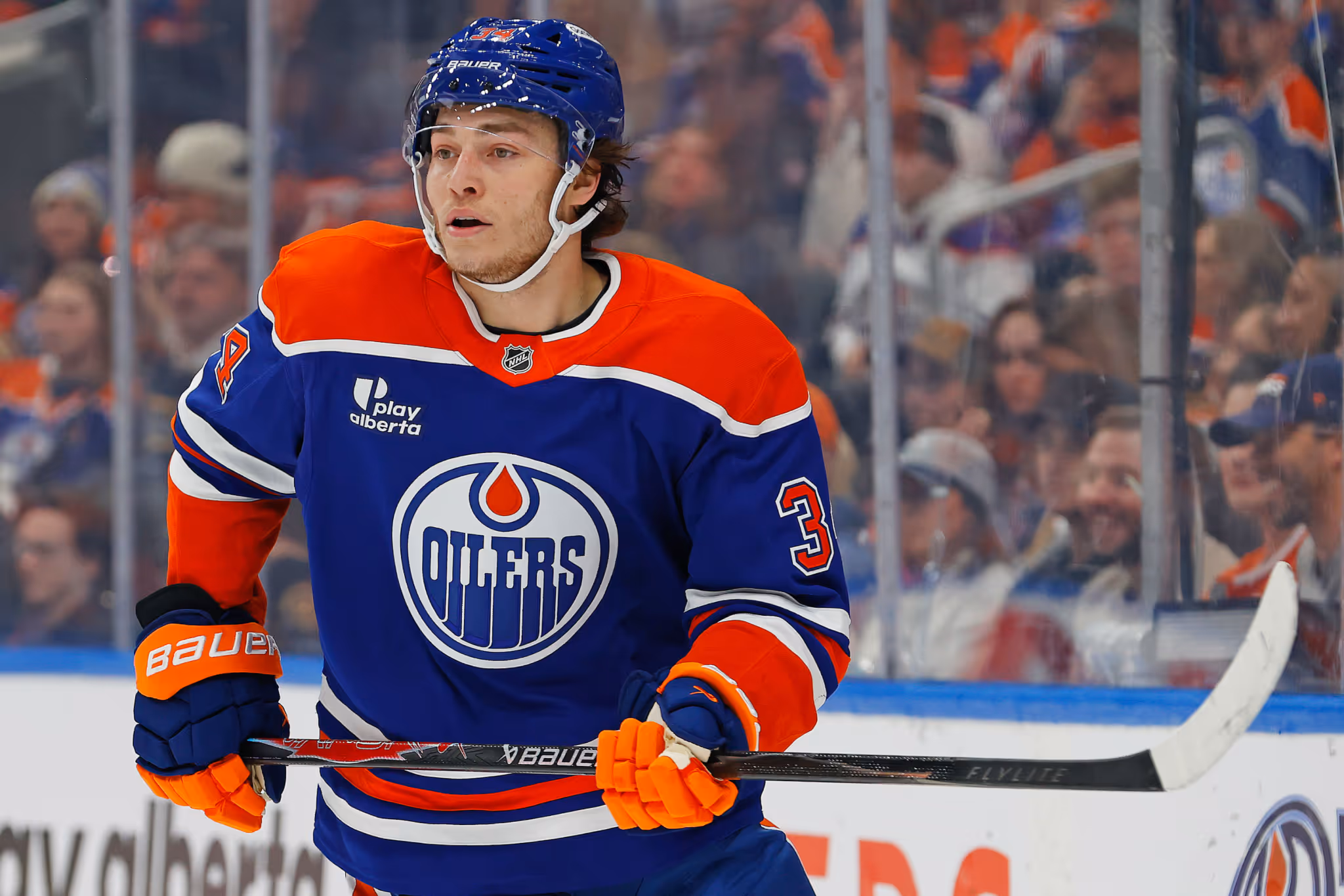 Edmonton's Colton Dach embracing Oilers playoff 'bash brother' role