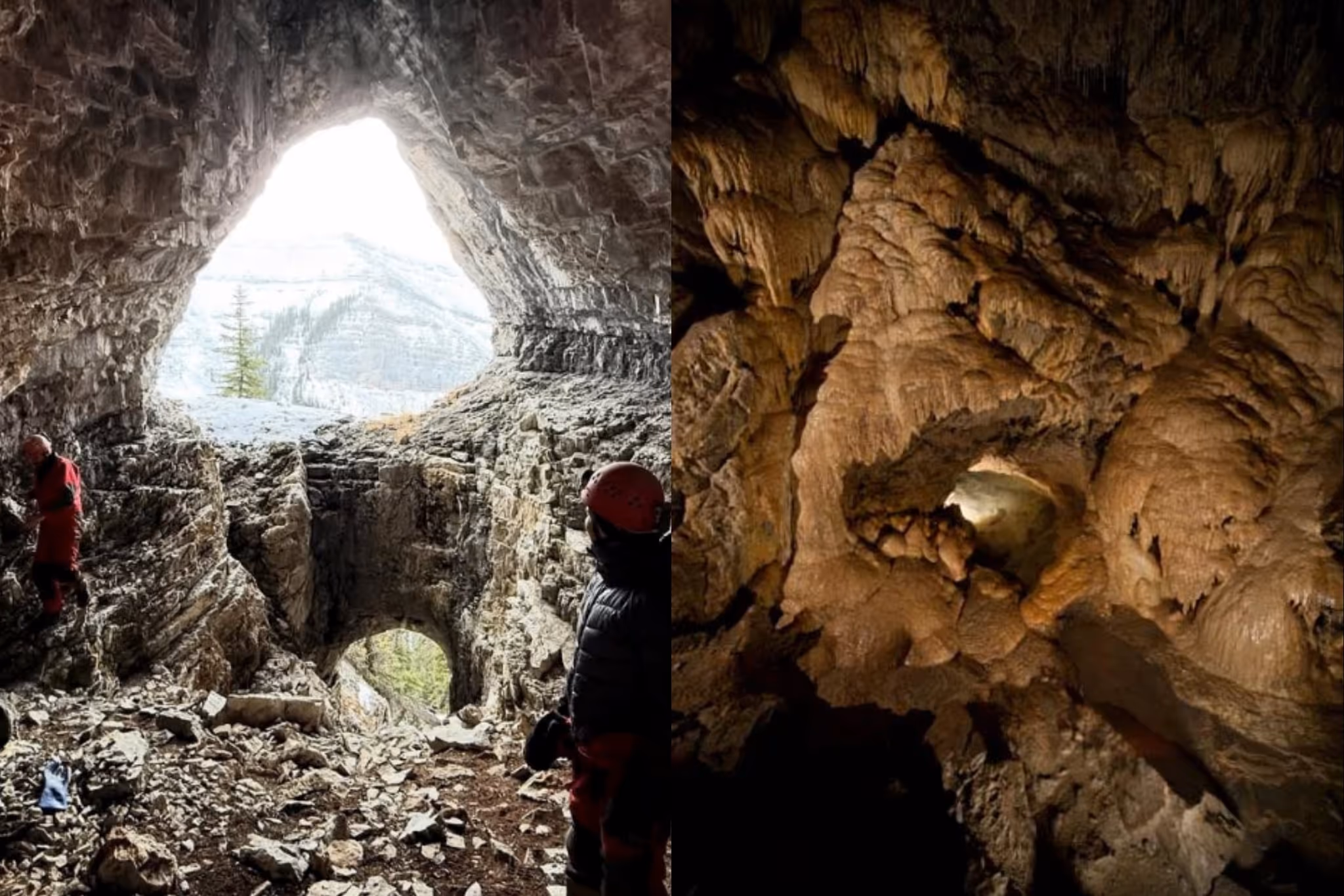 Alberta has a secret cave with stalactites you can explore year-round