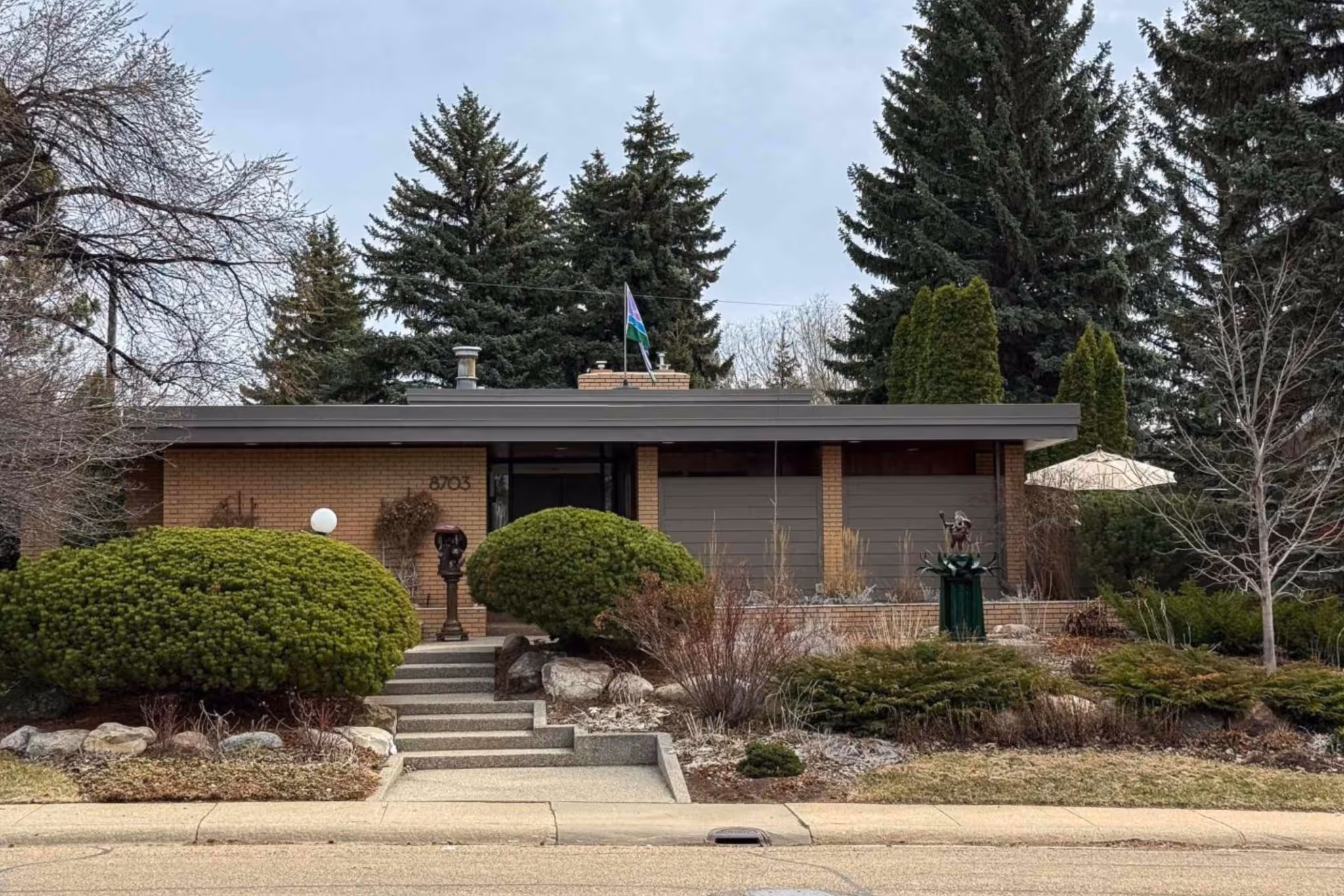 This $1.7M Edmonton home has a conversation pit and funky retro bar