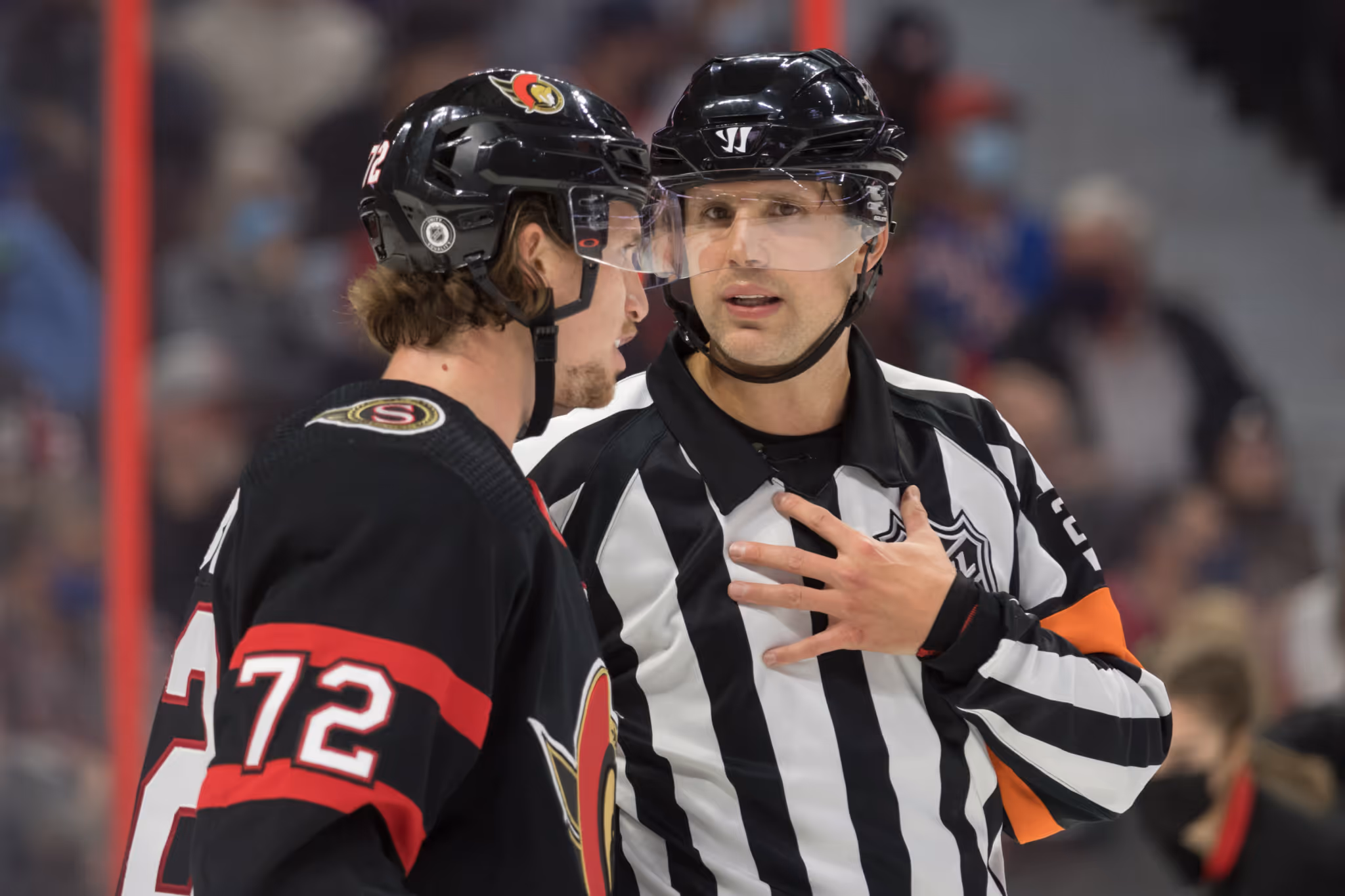 Ref who made controversial OT goal call has unique ties to Edmonton Oilers