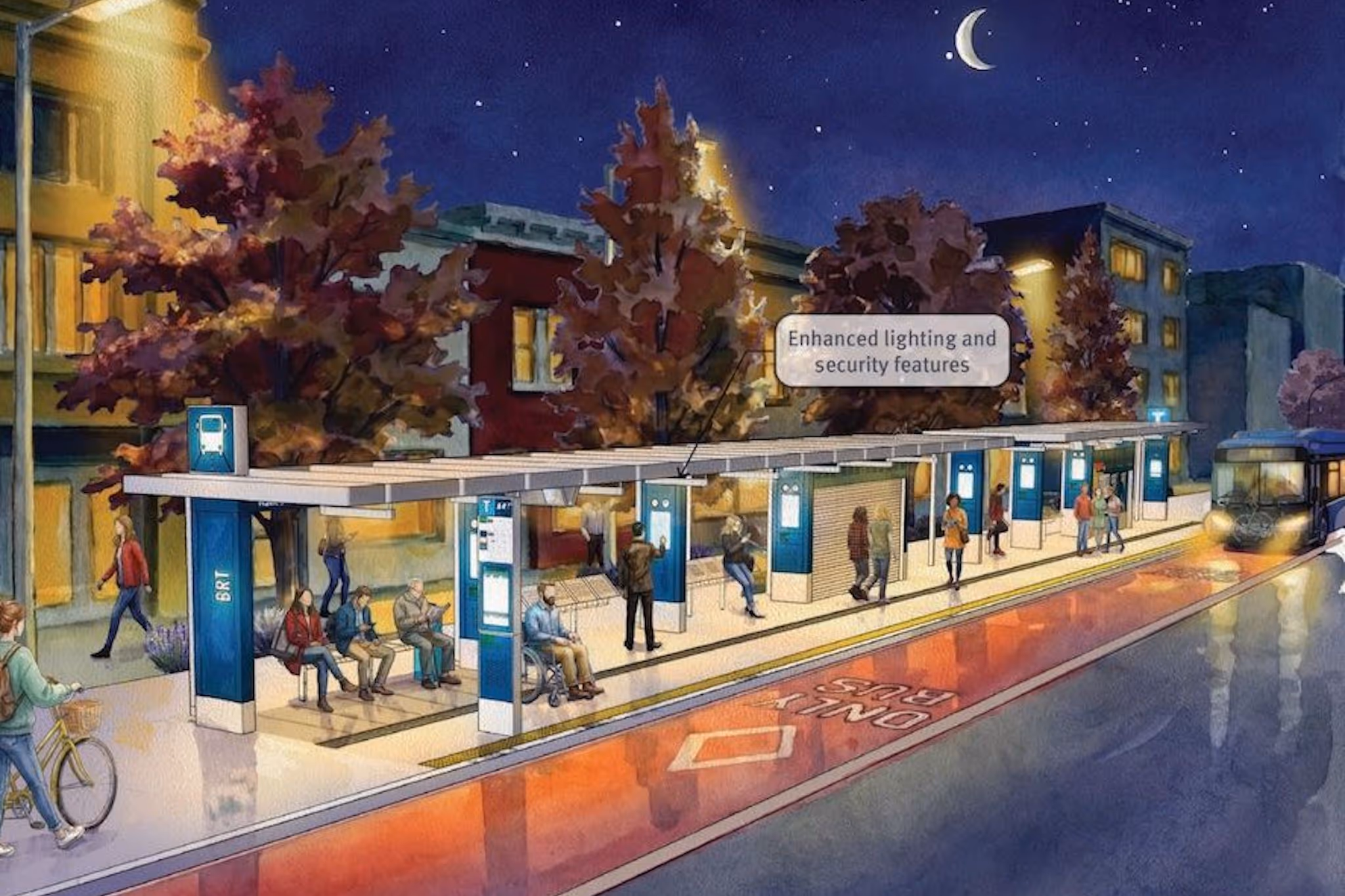 Prototype Bus Rapid Transit station to be built next to King George Station in Surrey