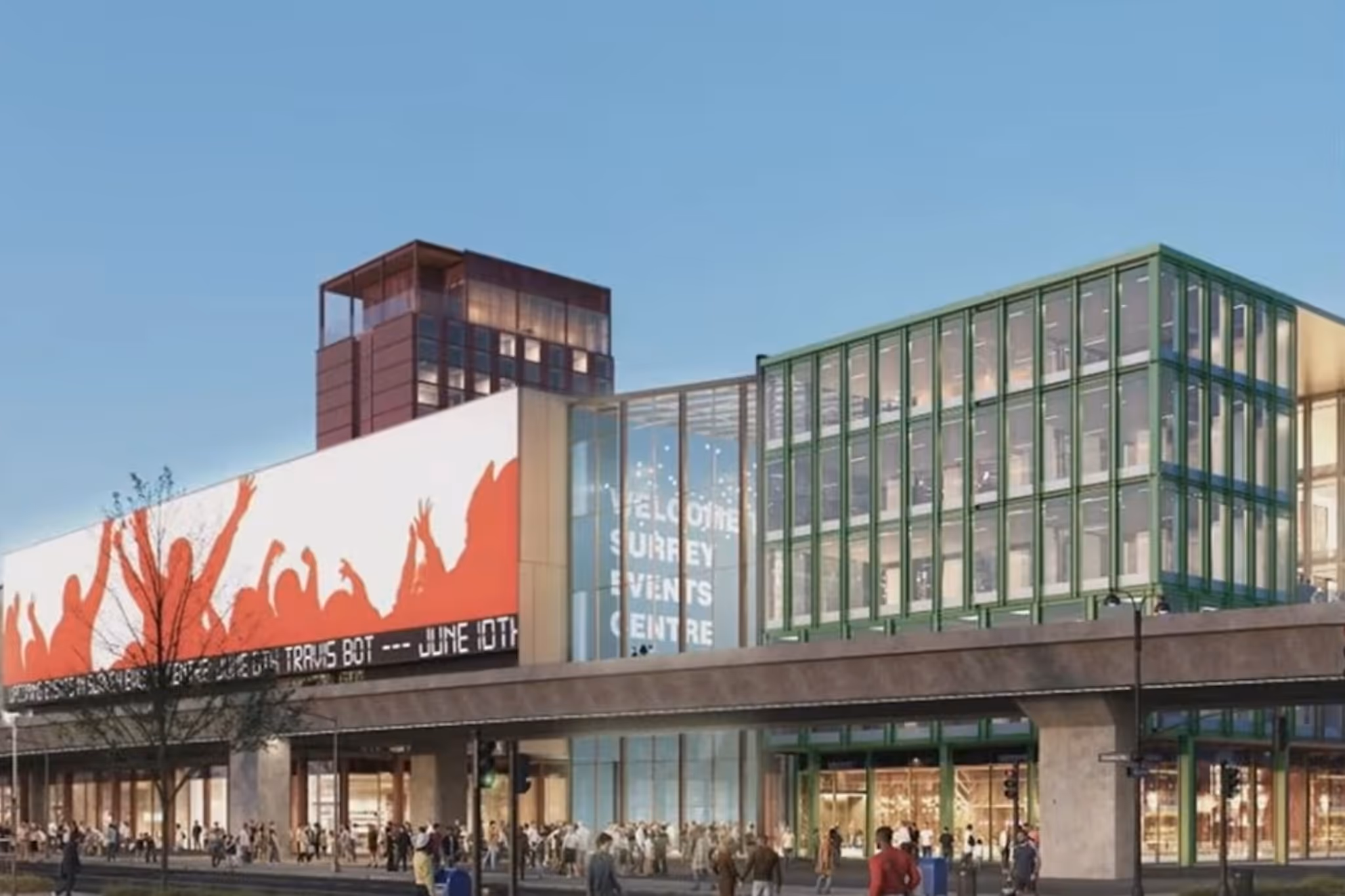 'Strong' market interest to build 10,000-seat indoor arena in Surrey City Centre, says mayor