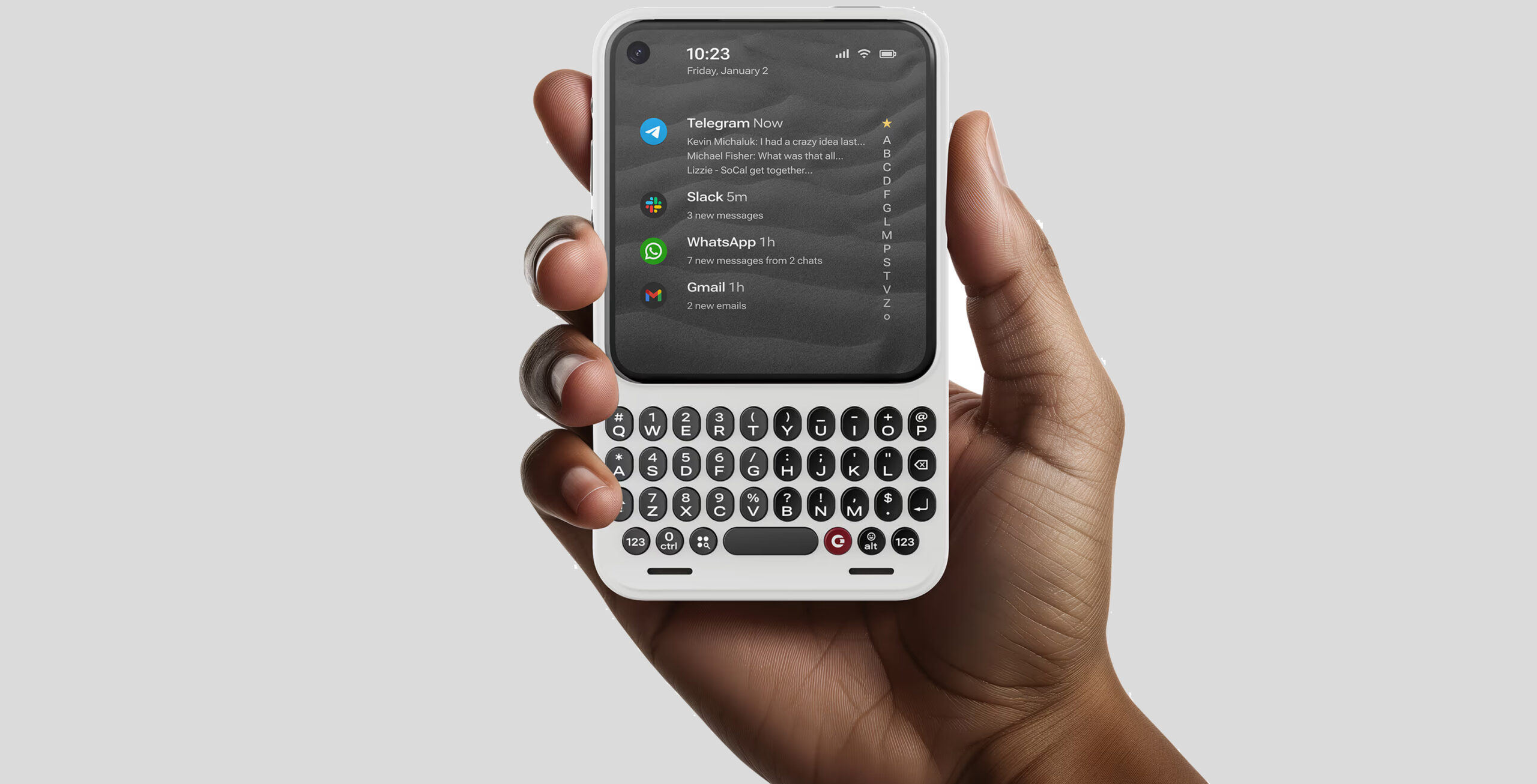 New update on Clicks phone release with physical keyboard