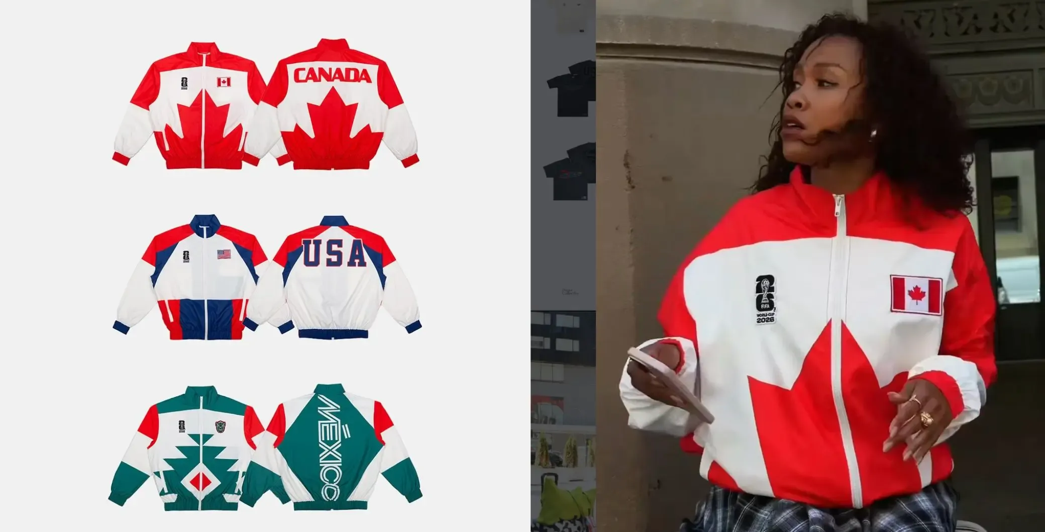 ‘That Canada jacket goes harddddd,’ World Cup fever hits Toronto as Peace Collective drops FIFA merch