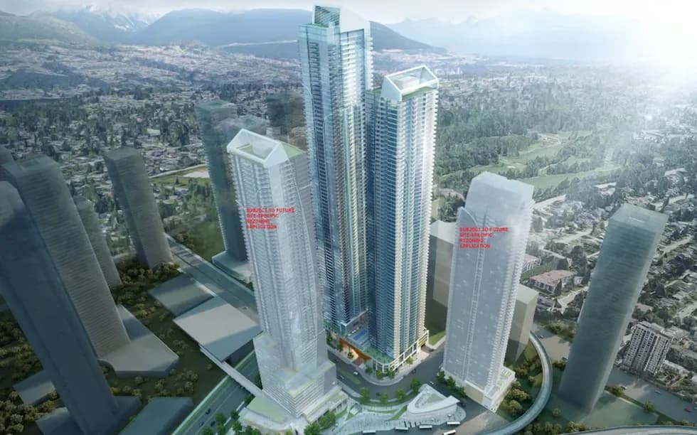 Pinnacle Ups Lougheed Towers To 77 Storeys And 87 Storeys, Swaps Office For Hotel