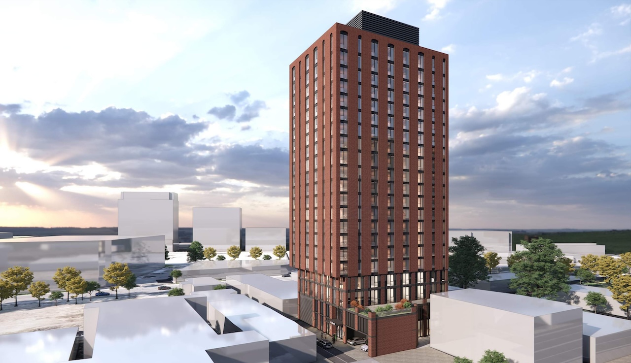20-Storey Rental Tower Proposed in Corktown