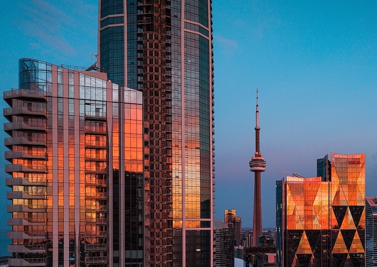 CN Tower Sun-up