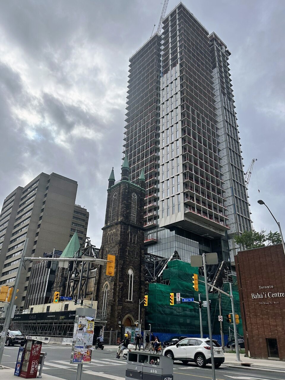 Views from Cielo Condos Showcase Toronto from The Annex