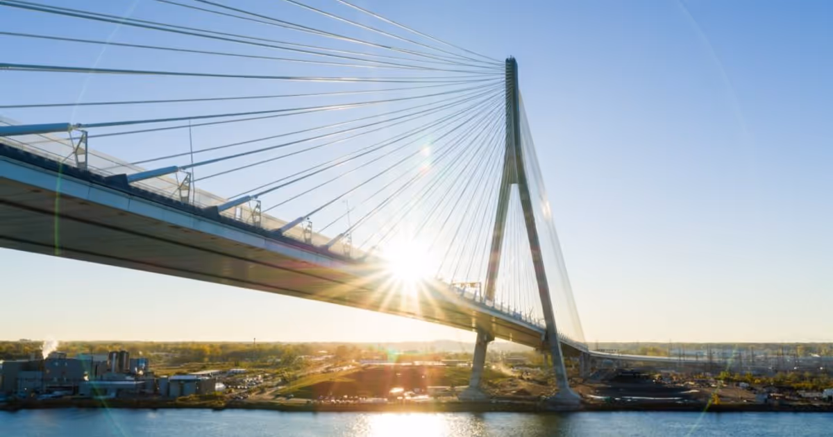 Ontario's enormous U.S. border bridge won't open this week as planned
