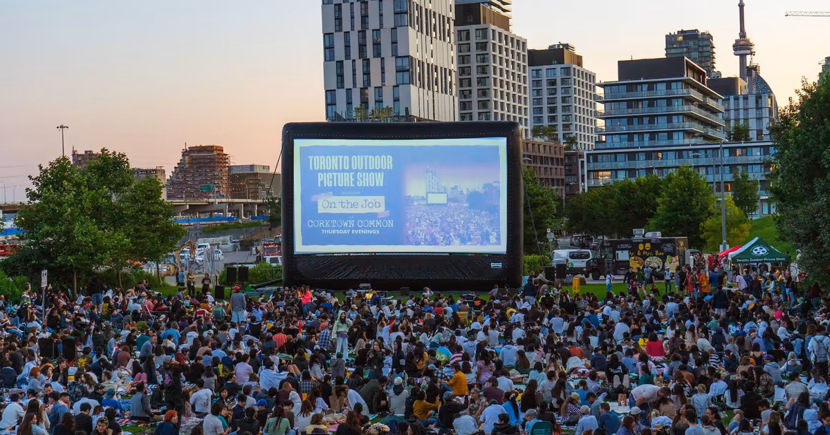 Free outdoor movies are returning to Toronto this summer