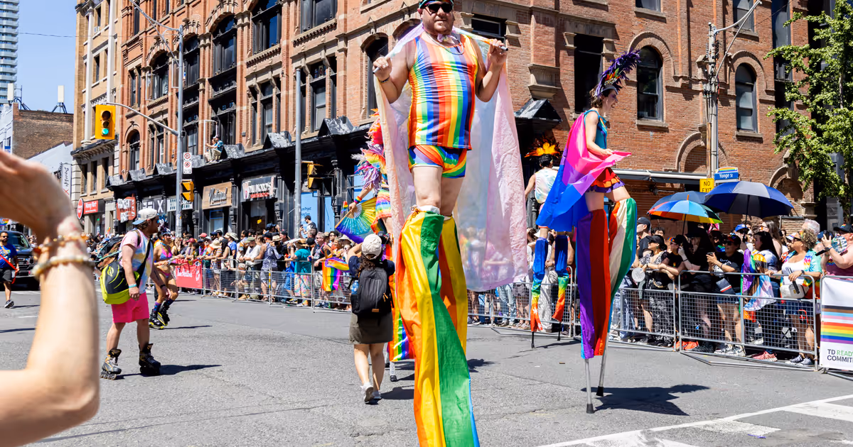 The Toronto Pride Parade route map and road closures for 2026