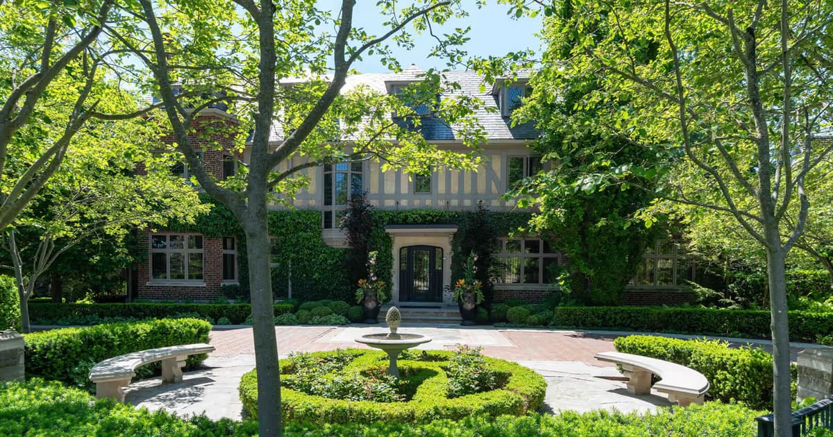 This completely restored 1920s Toronto Tudor mansion is selling for $11 million