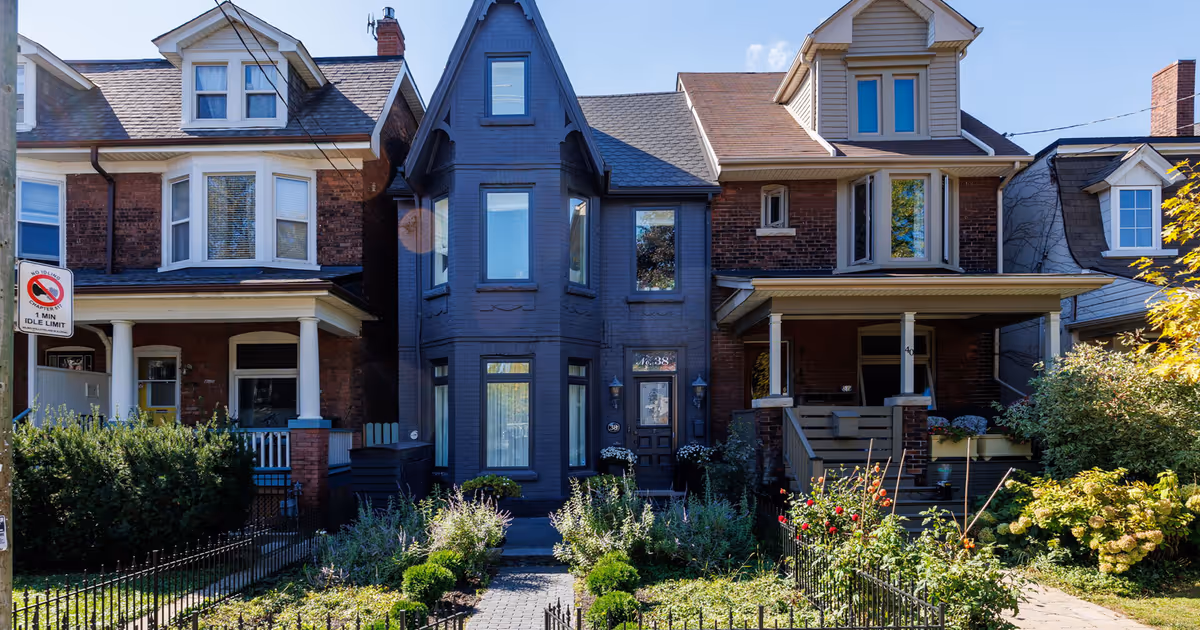 Goth Toronto dream house with a romantic gazebo going for over $3M