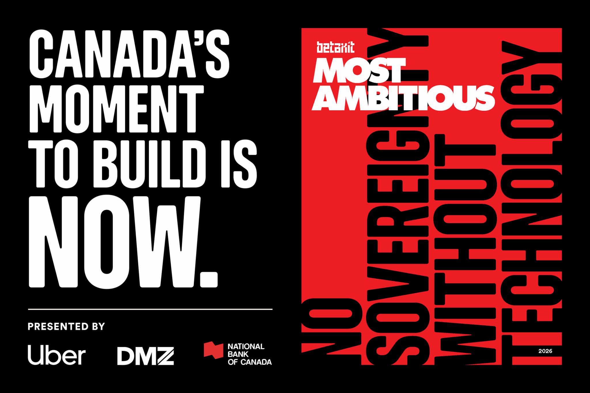 Canada’s moment to build