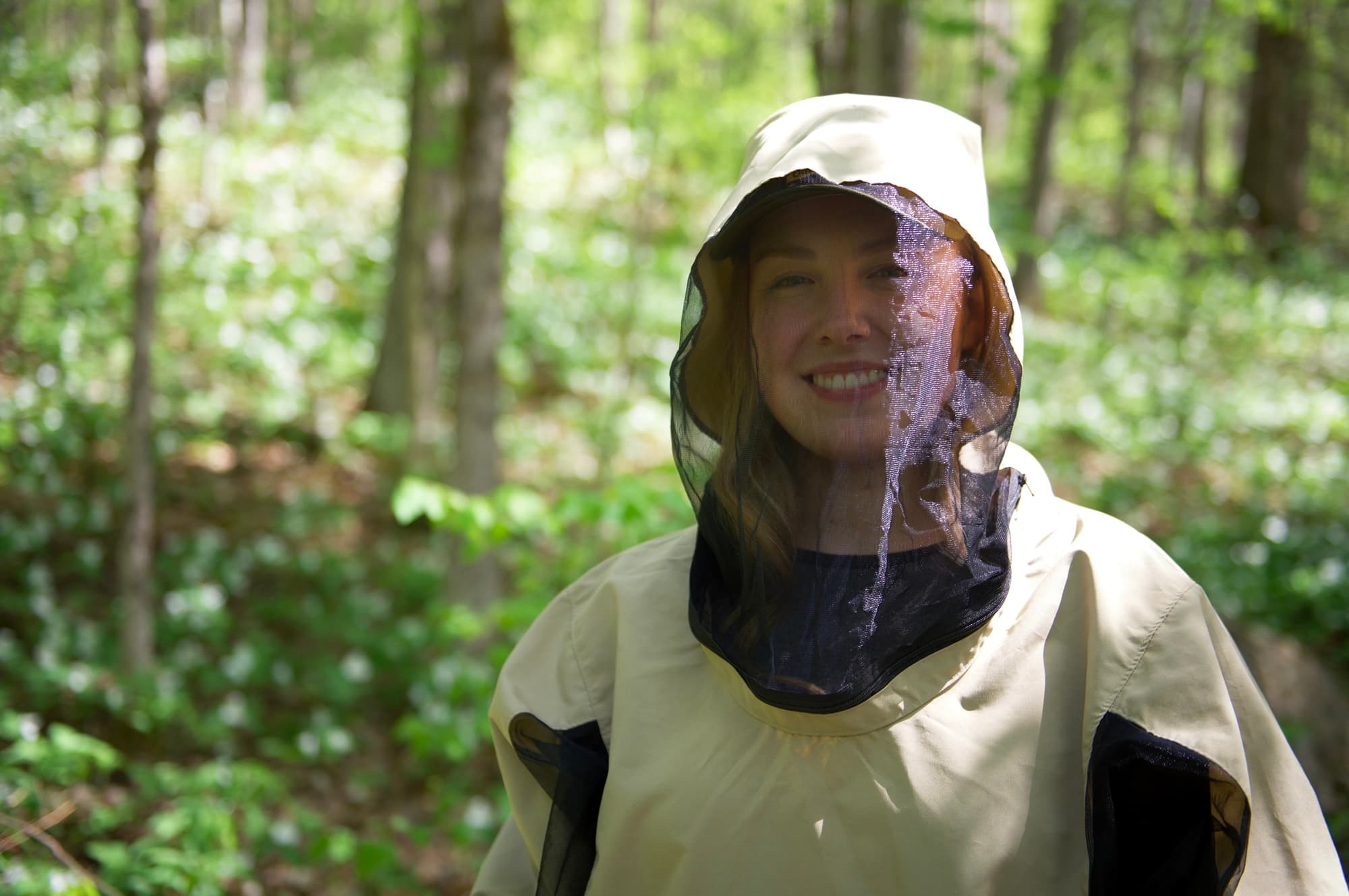 Camping comfortably with bugs