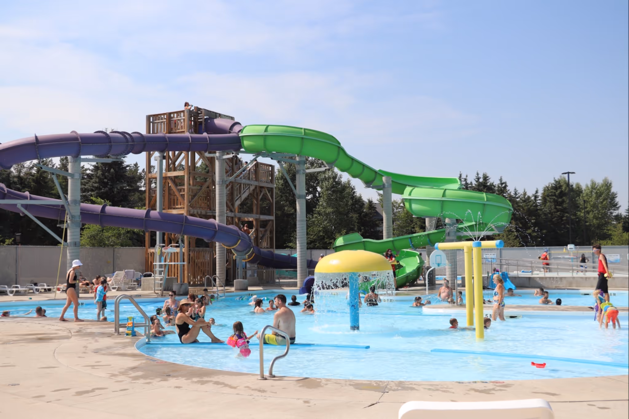 One of the largest outdoor water parks in Alberta is now open for the season