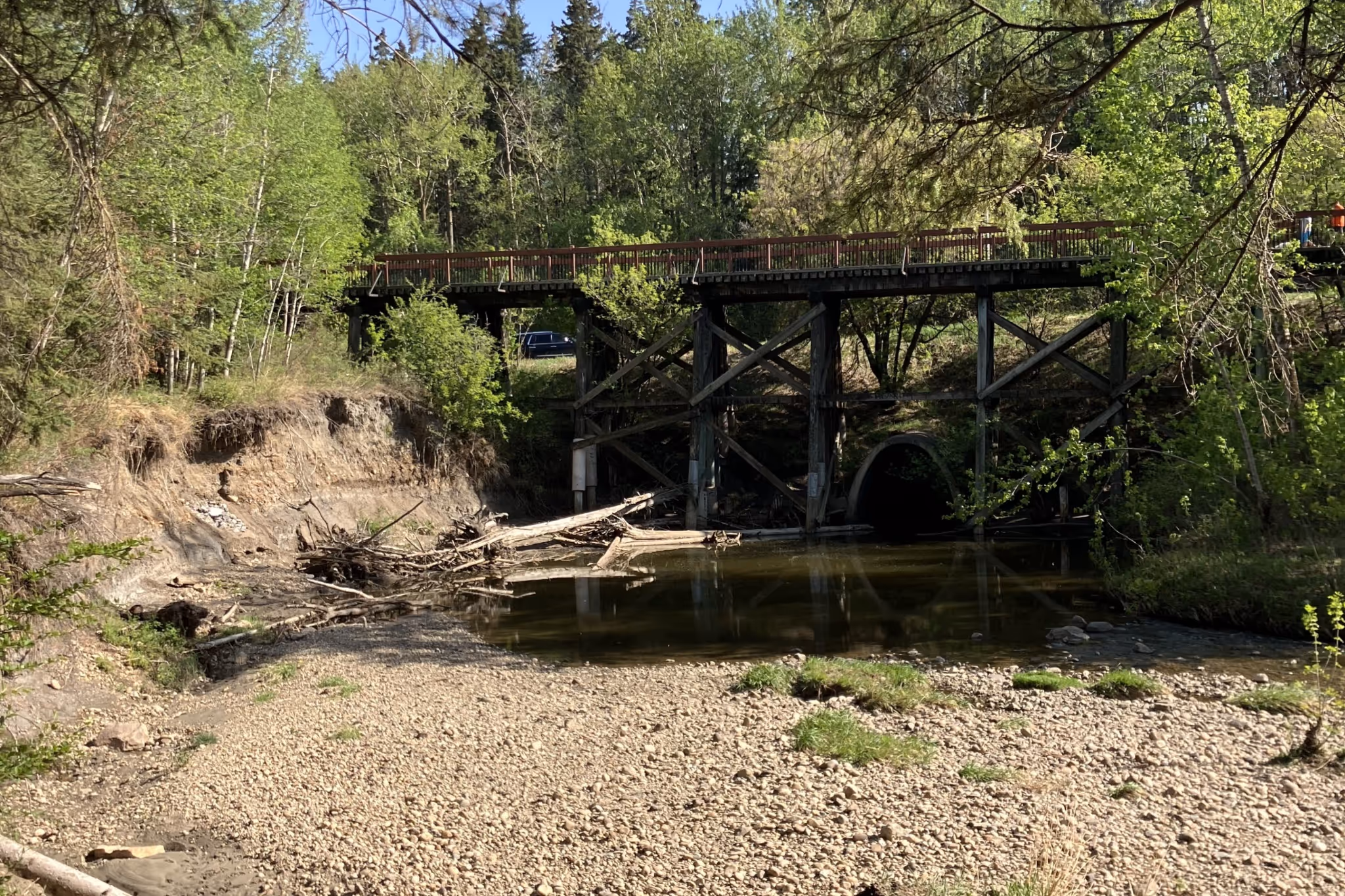 This beloved Edmonton park was once a busy industrial corridor