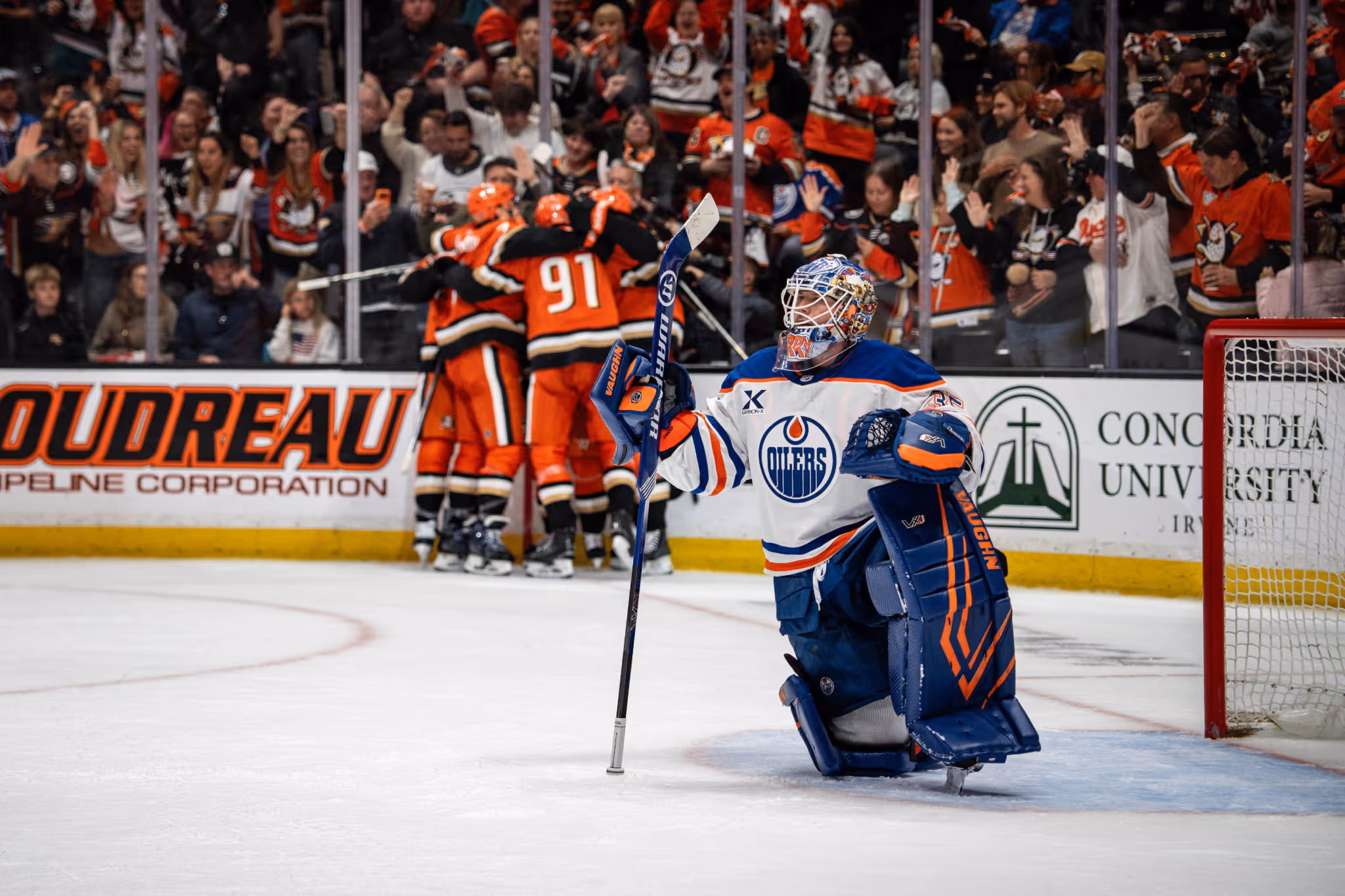 Edmonton Oilers fans sound off on social media after controversial OT goal