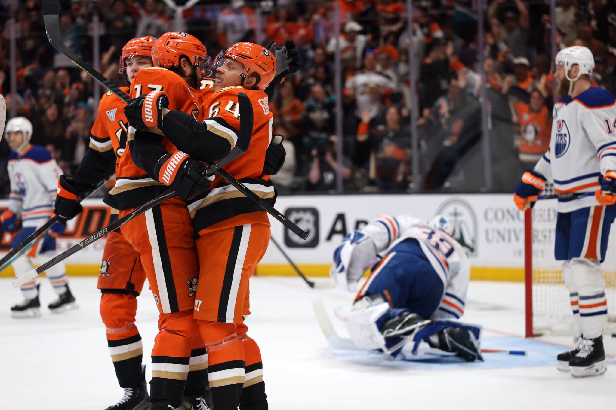 Edmonton Oilers players try to explain what went wrong in disastrous Game 3 loss