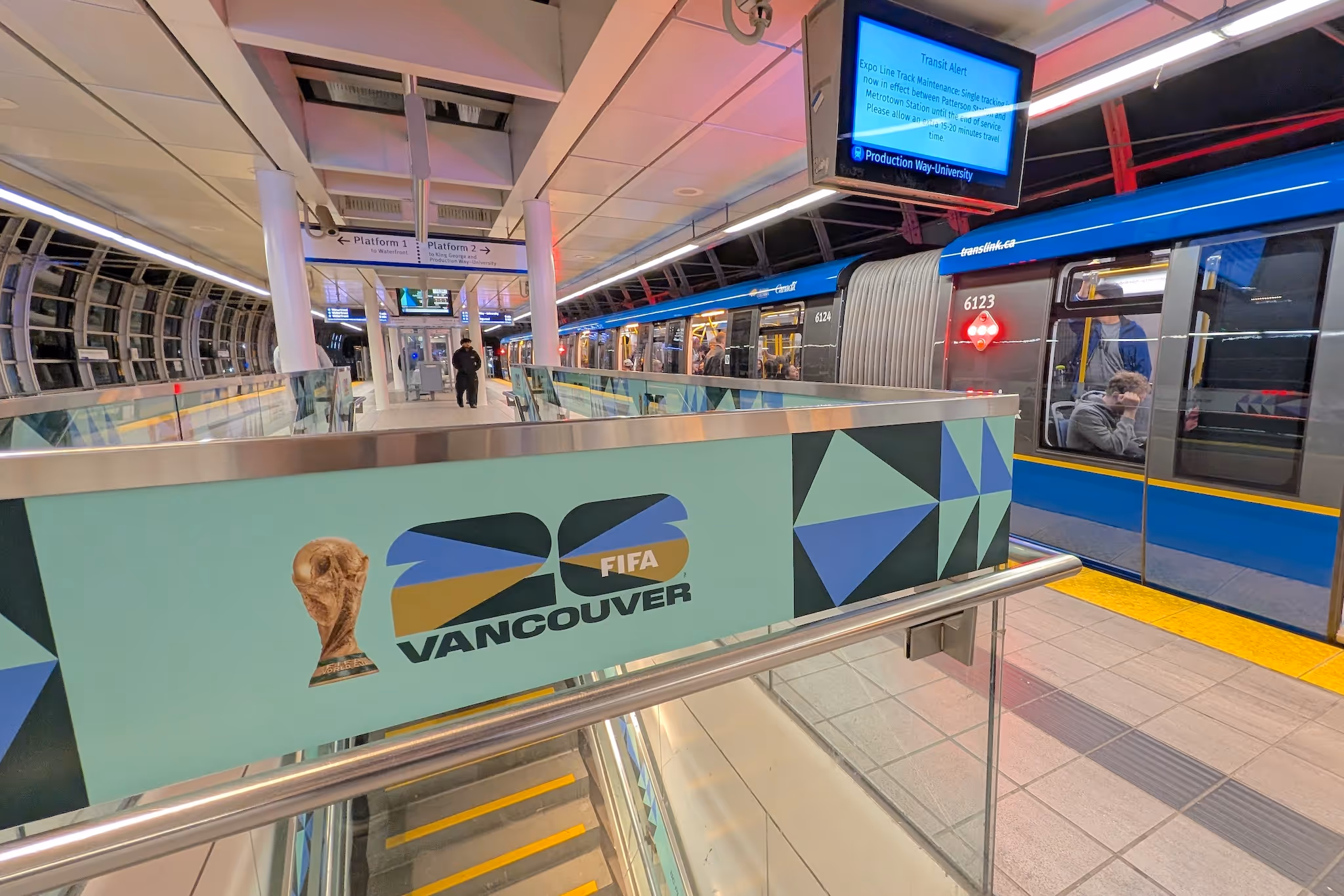 How to reach BC Place Stadium's only spectator entrance for FIFA World Cup matches
