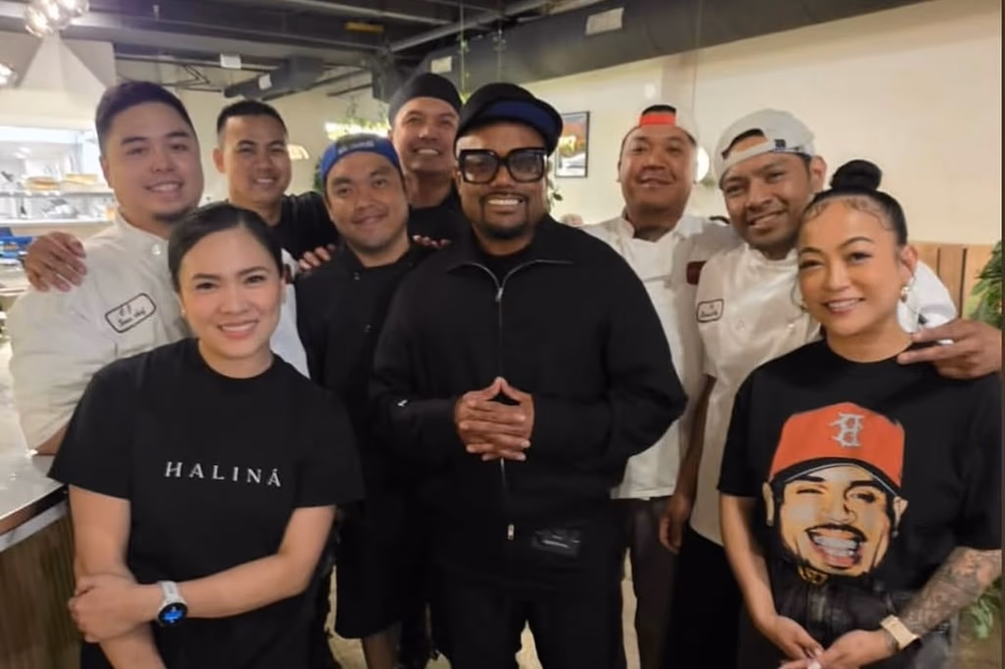 Black Eyed Peas member spotted at local Vancouver restaurant