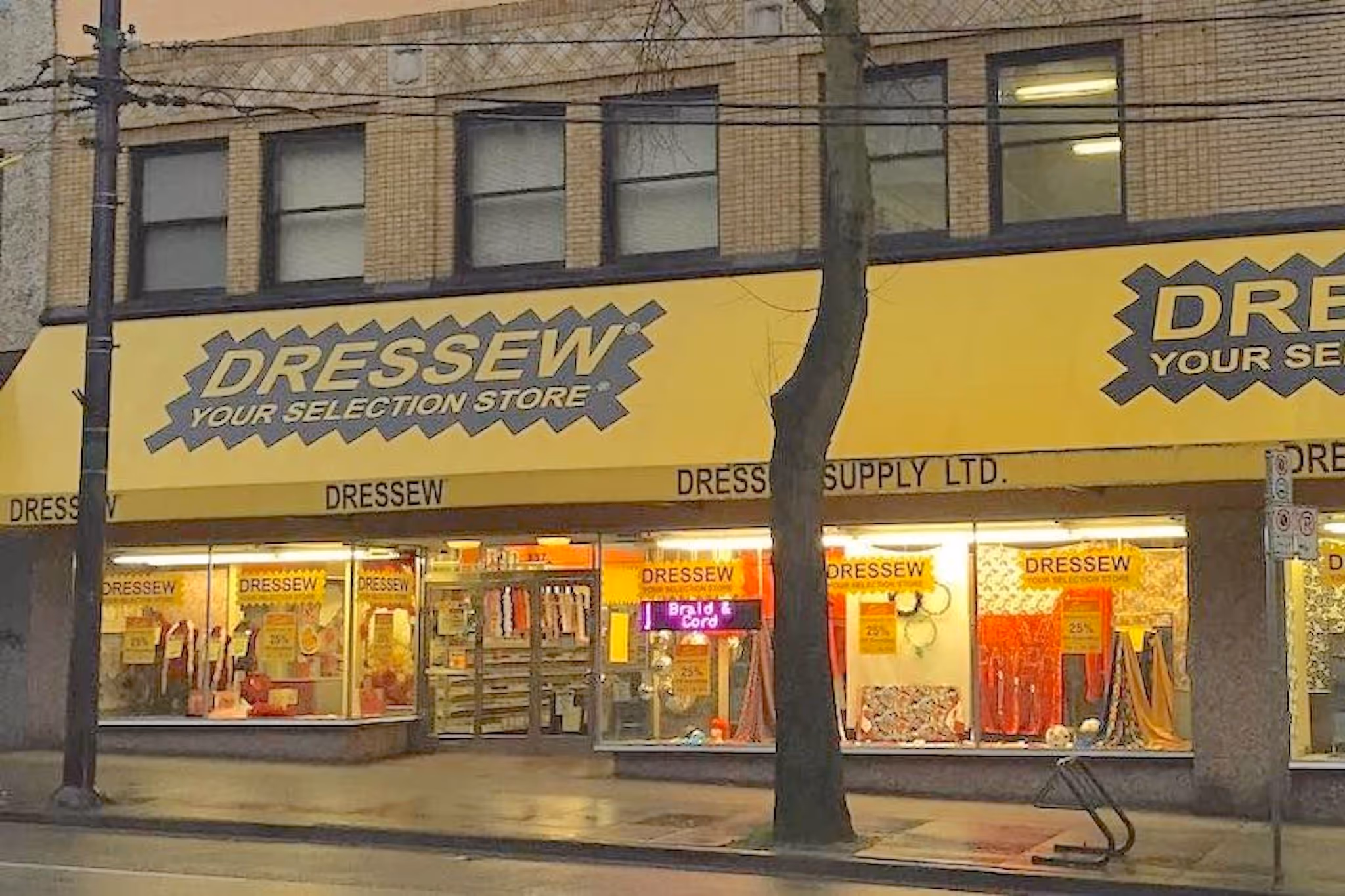 Dressew Supply confirms sale of Downtown Vancouver building and permanent closure date