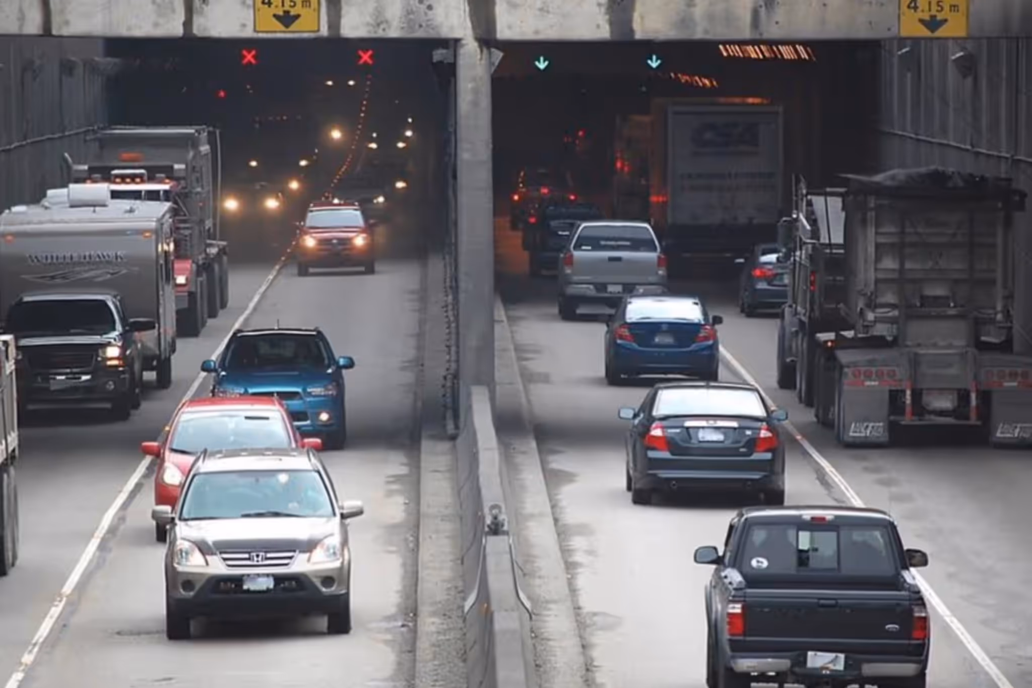 Overnight closures of George Massey Tunnel planned for this weekend