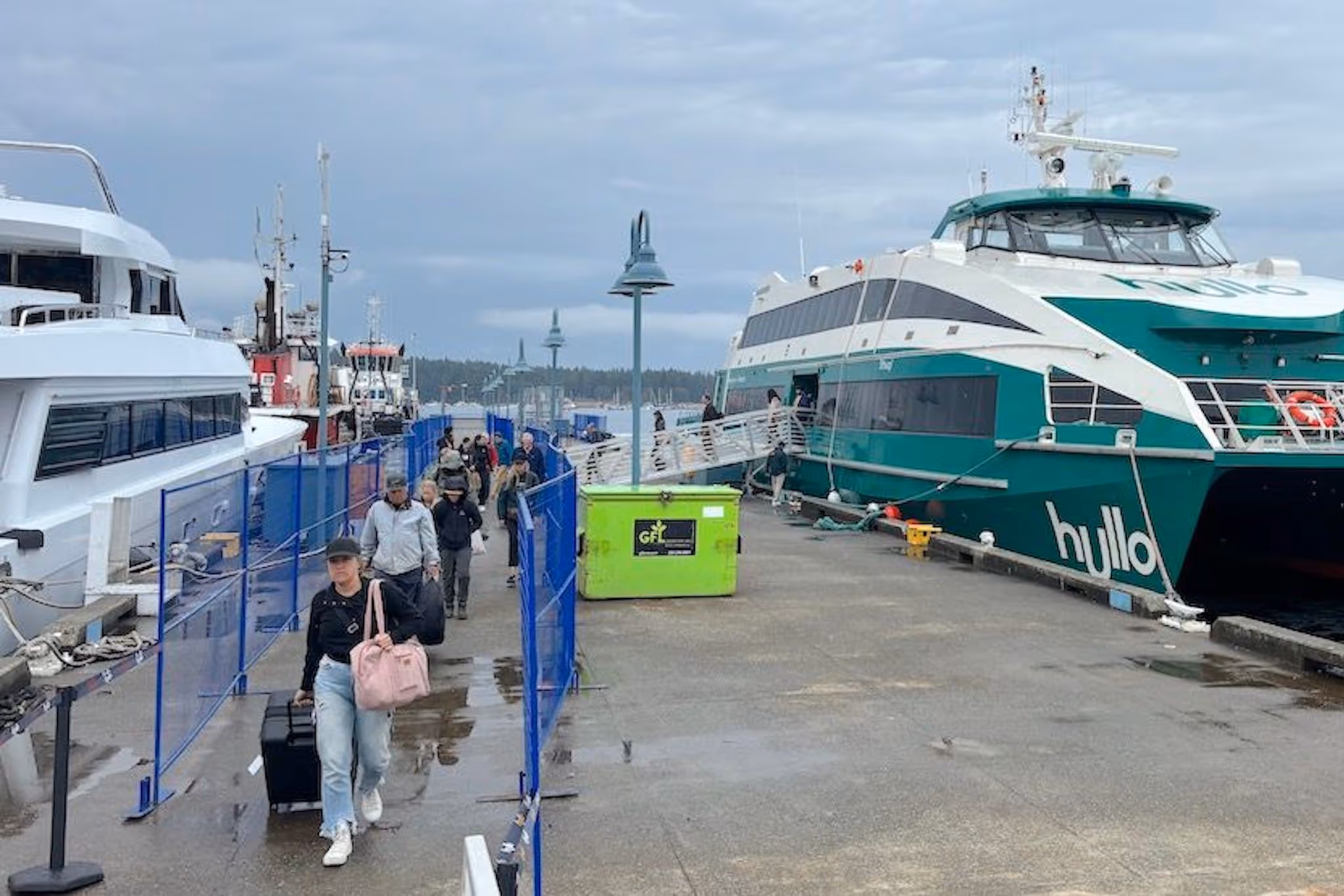 Hullo Ferries to temporarily relocate Nanaimo terminal for cruise ship visits on eight days