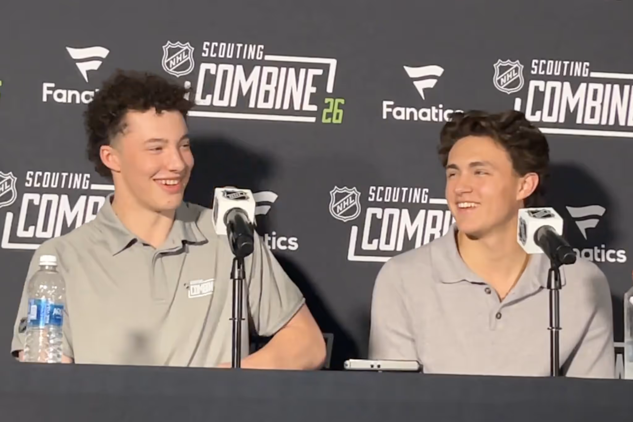 Son of Canucks head coach reveals bizarre question he was asked at NHL combine
