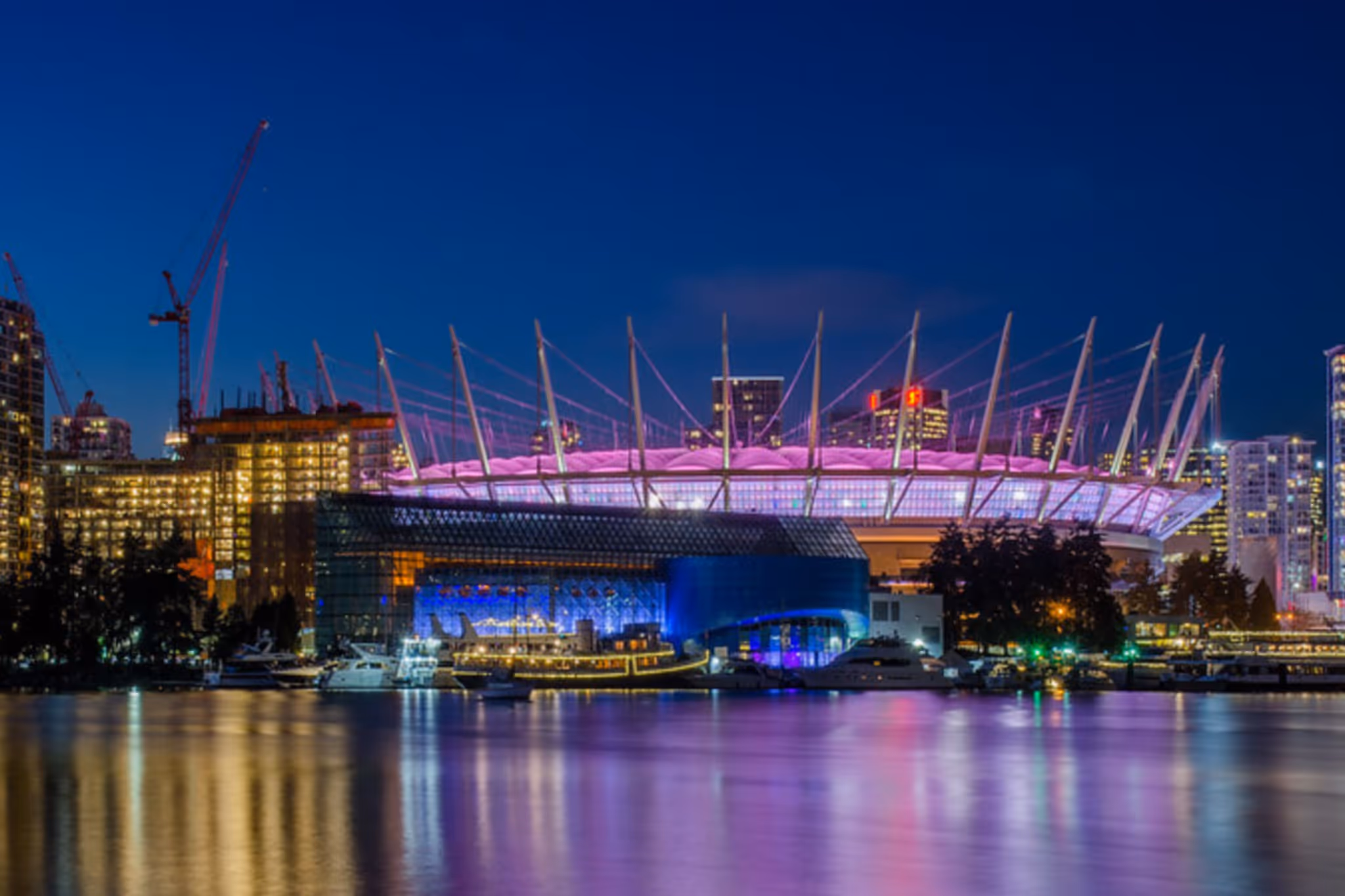 Why a record number of Vancouver and B.C. landmarks will glow purple this weekend