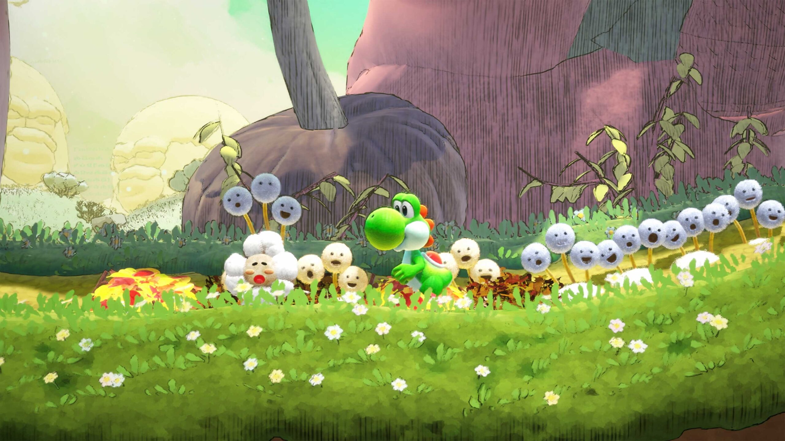 Yoshi and the Mysterious Book is a fascinating experimental kid’s game