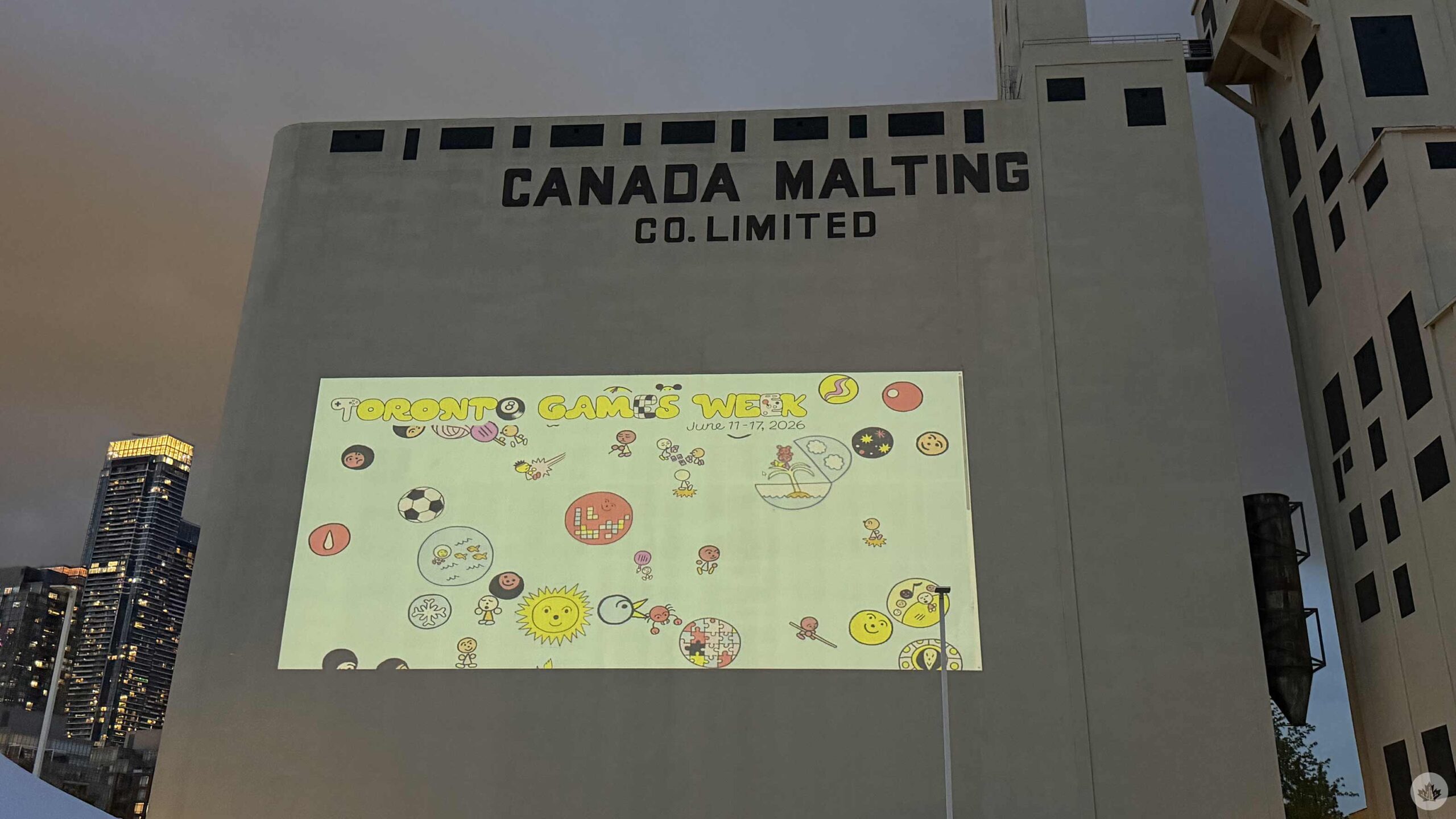 Toronto Games Week celebrates incredible local indies with massive silo projections
