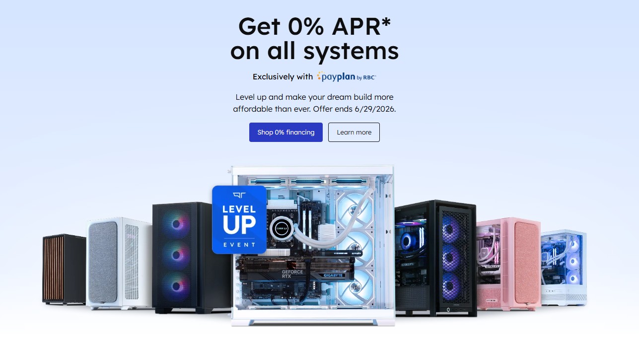 Canadian PC builder Quoted Tech launches financing for PCs