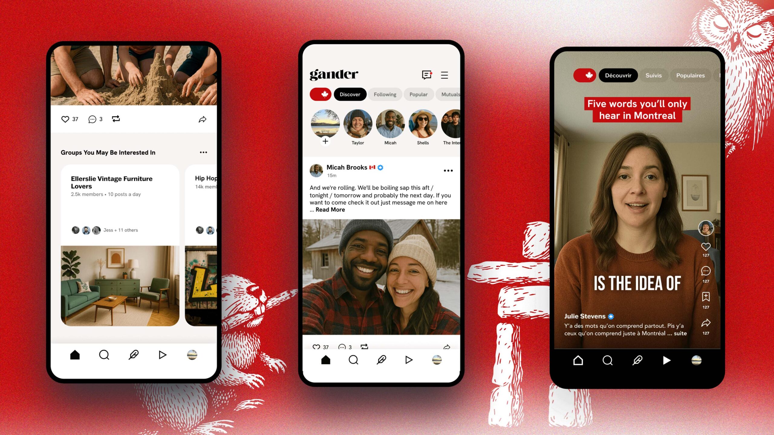 Gander launches Canadian social media network nationwide