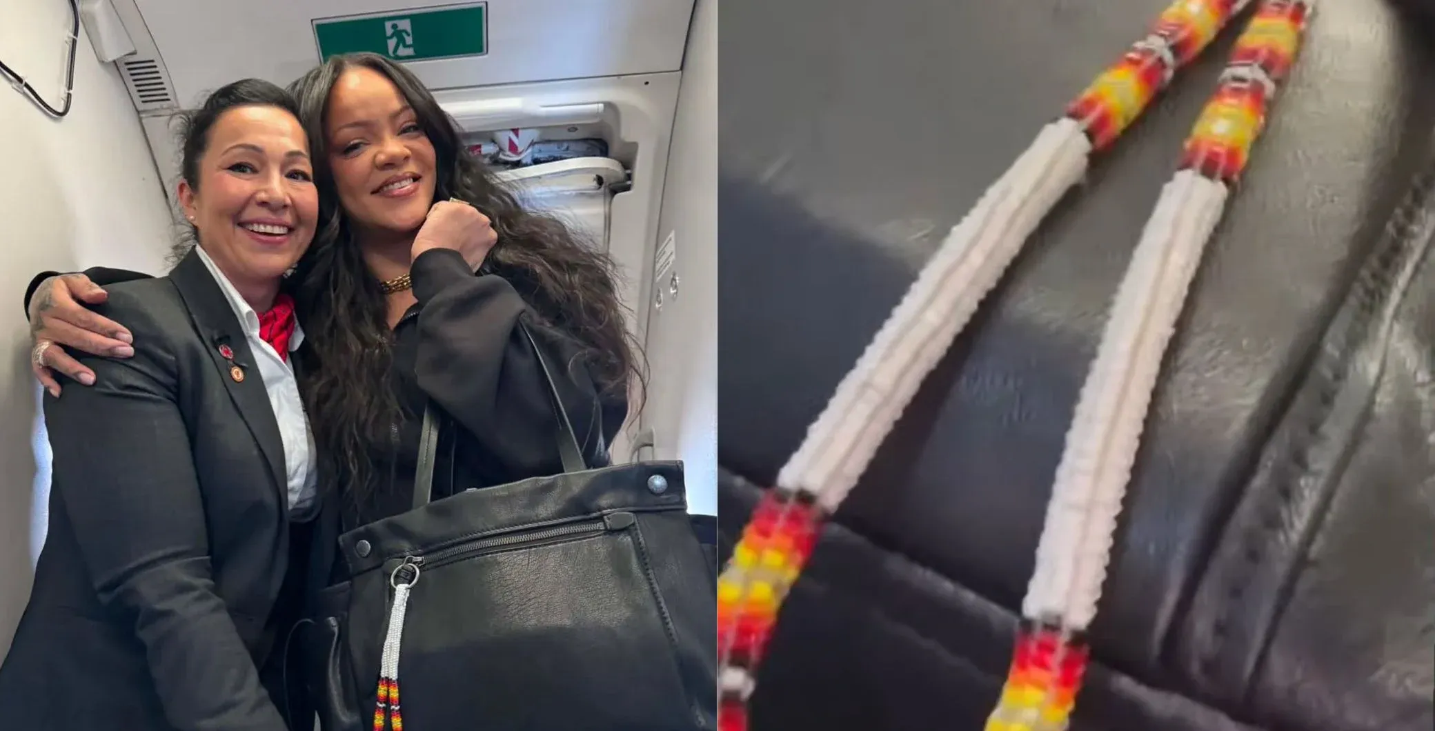 Rihanna met her first Mohawk person on a flight from Toronto. What happened next stayed with her