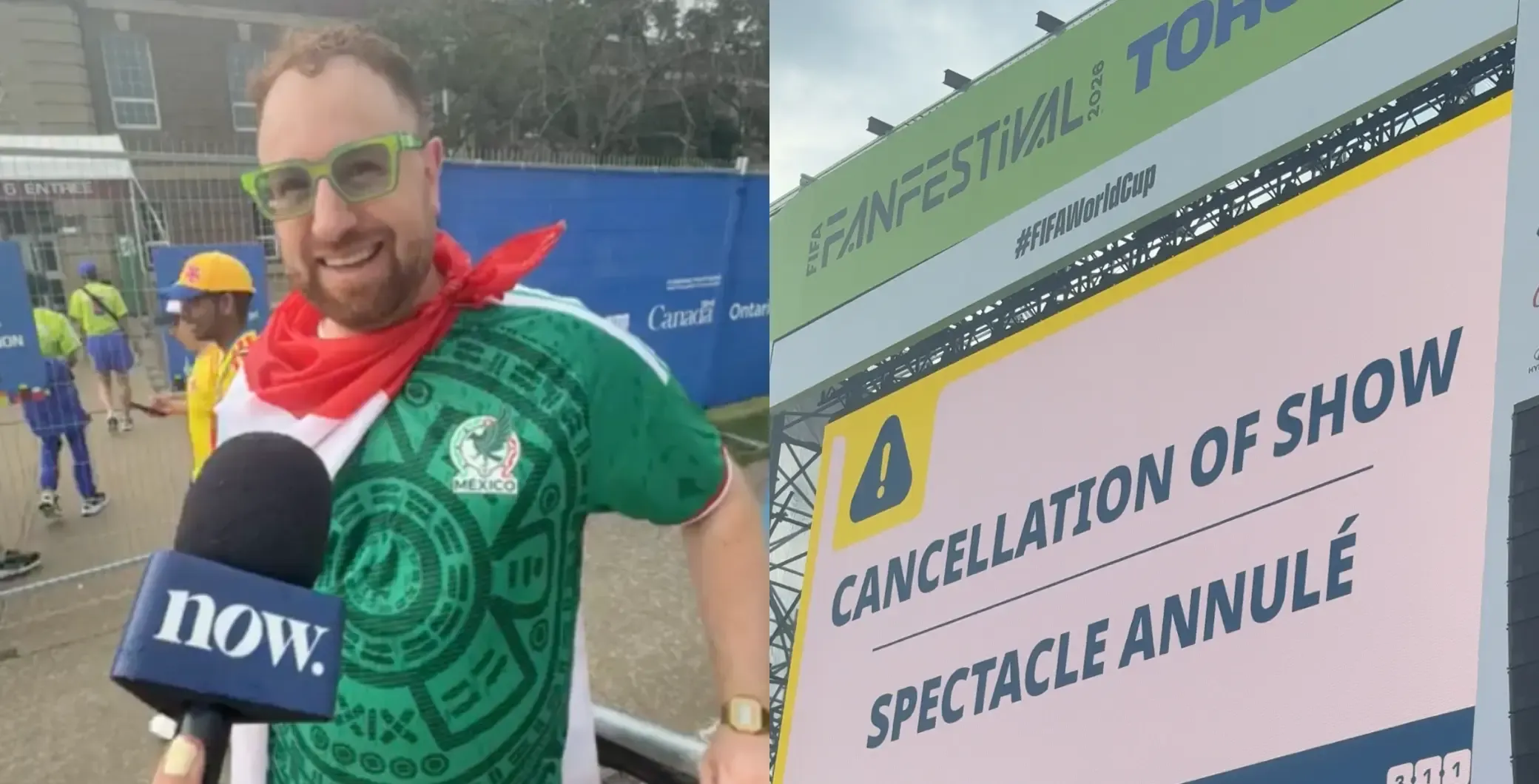 ‘Made all the way here for nothing’: Toronto frustrated after FIFA Fan Festival cancelled due to rain
