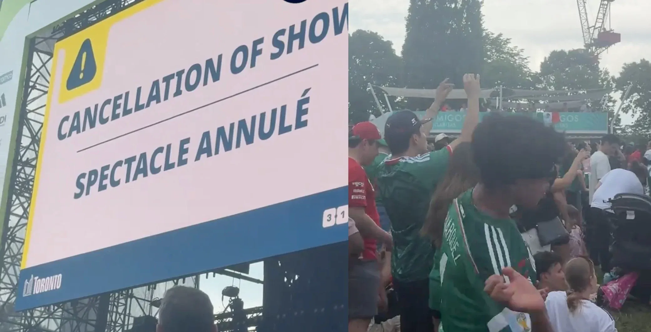 Toronto FIFA Fan Festival cancelled for Mexico vs. South Africa due to bad weather