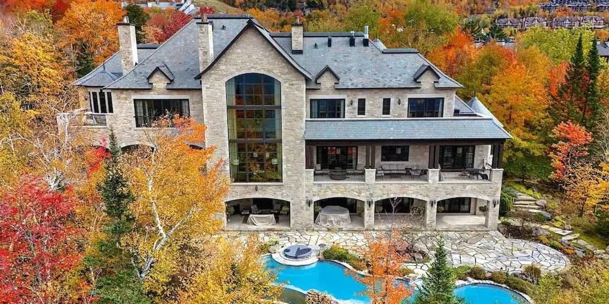 A Lake Tremblant Waterfront Estate Just Broke Québec's Residential Sales Record