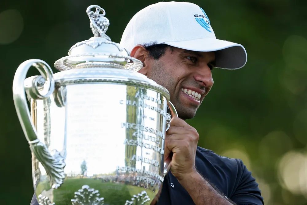 Aaron Rai wins PGA Championship, Canadian Nick Taylor's hopes crash and burn