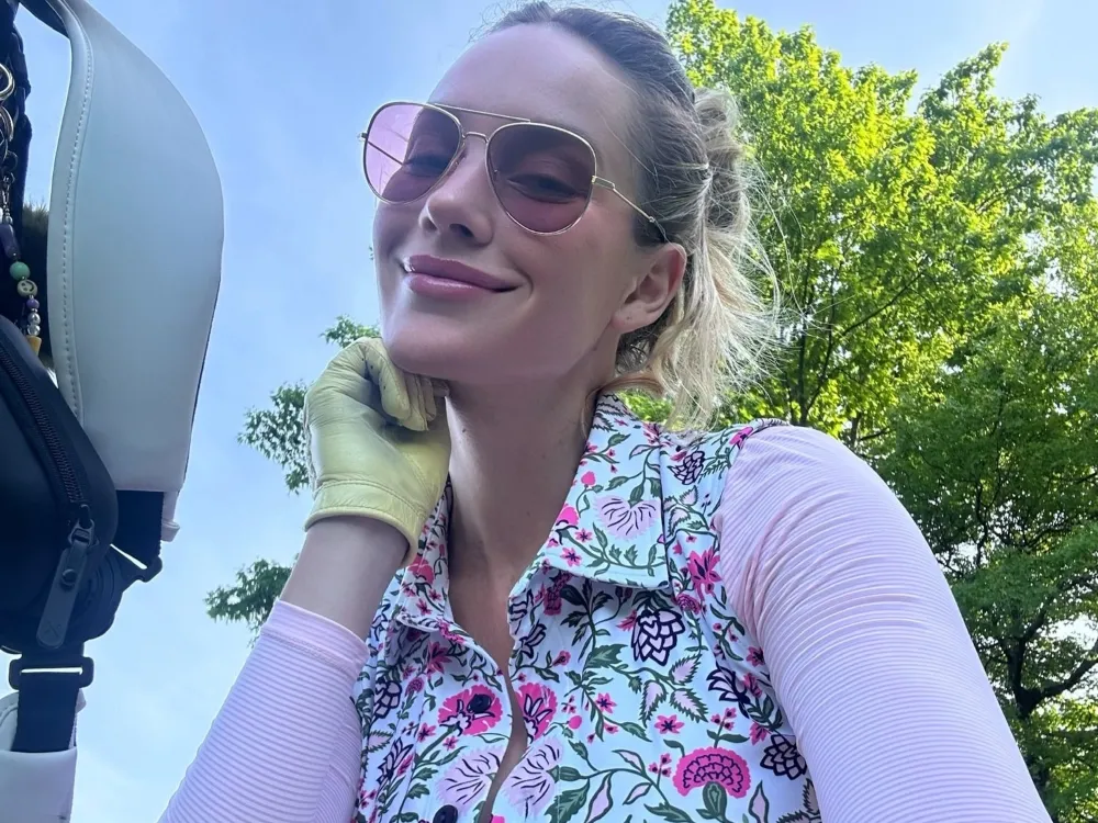 Paige Spiranac jokes after swing video on social media site X gets age‑restricted