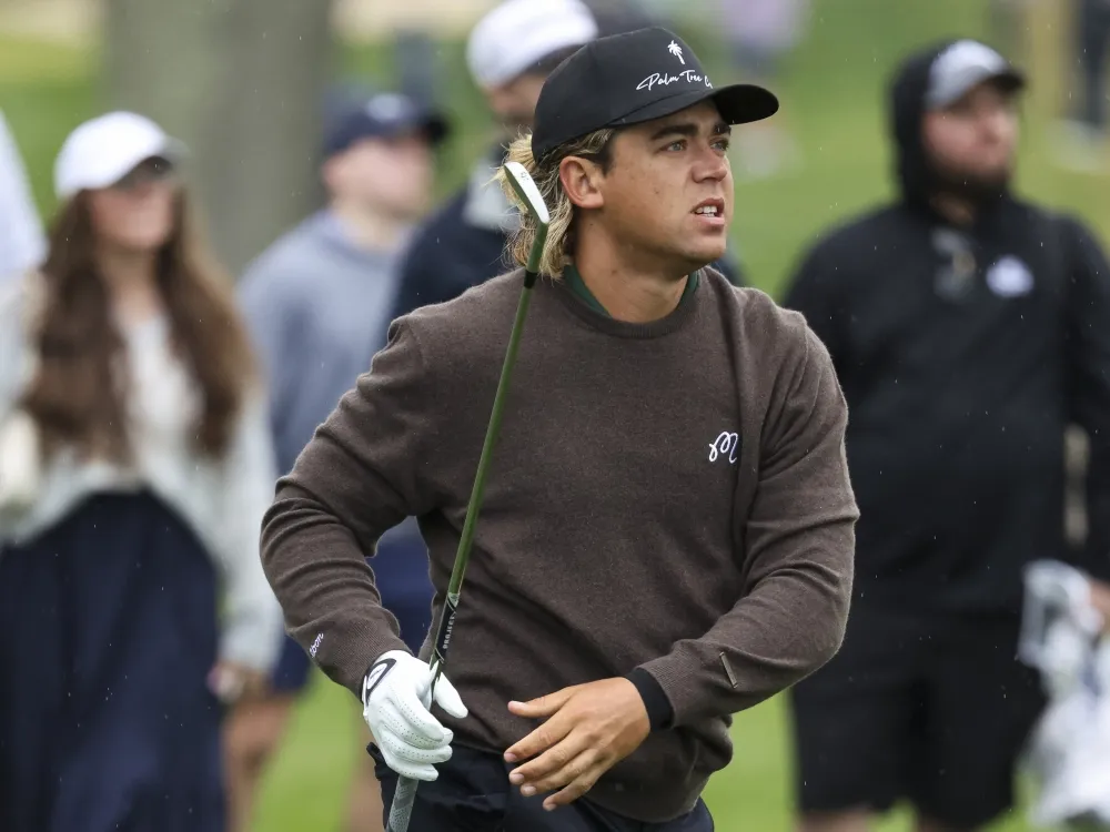 Garrick Higgo explains two-stroke penalty for being late to PGA Championship tee