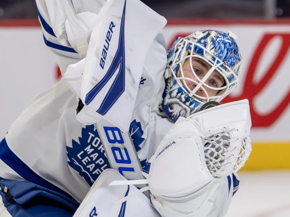 Maple Leafs trade Joseph Woll, Simon Benoit to Flyers for depth and third-round pick