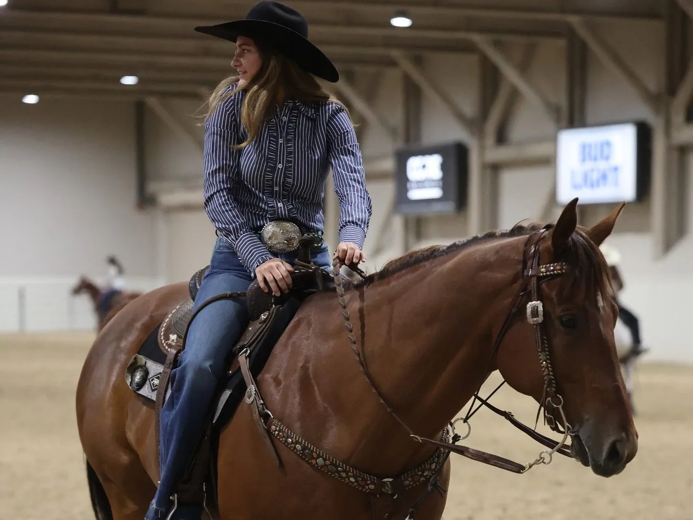 Teenage girl accused of stabbing three horses at Las Vegas racing event: 'KIND OF SCARY'