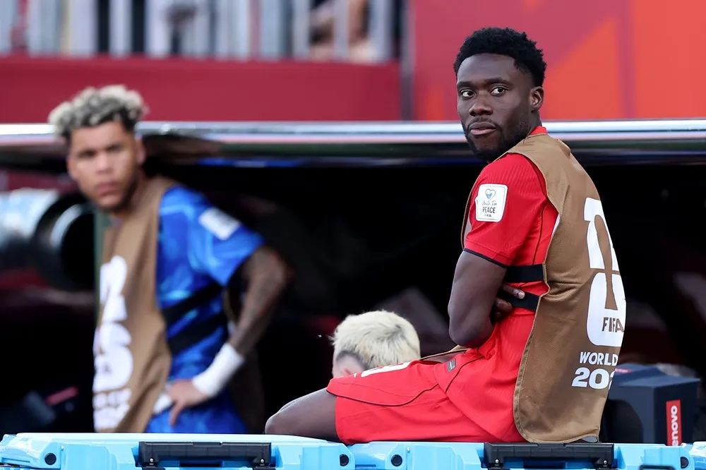 Inactive Team Canada captain Alphonso Davies actively trying to boost team's World Cup hopes