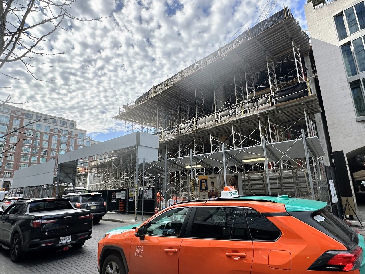 One Thirty Eight Rises Above Grade as Podium Takes Shape in Yorkville