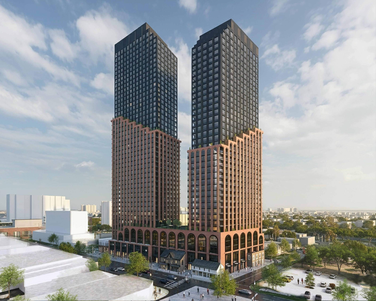 Resubmission Bumps Heights to 39 and 45 Storeys Near Weston GO