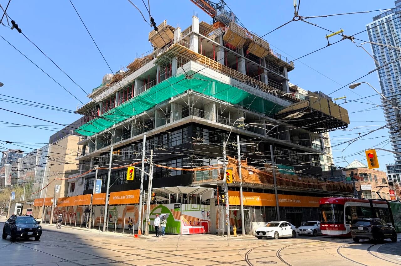 241 Church Growing While Cladding Appears on Rising Rental Tower